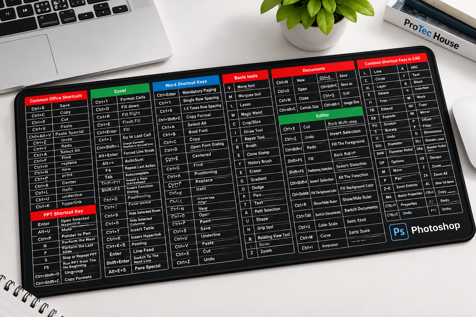 Freelancer Shortcut Mouse Pad